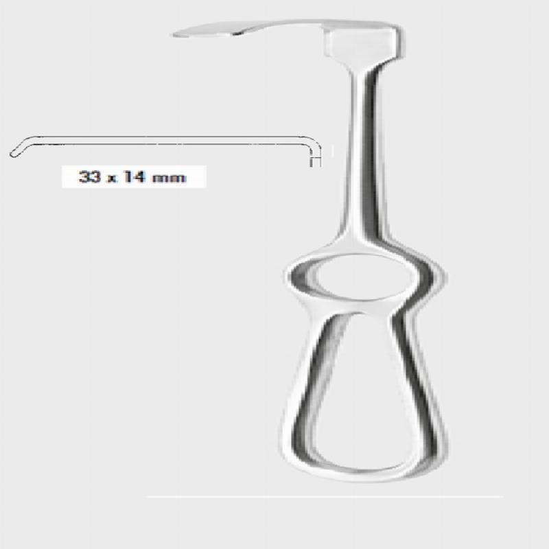 Ретрактор КОХЕР ЛАНГЕНБЕК (KOCHER LANGENBECK), 33х14 мм (mm)
